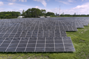 solar panels at federal location