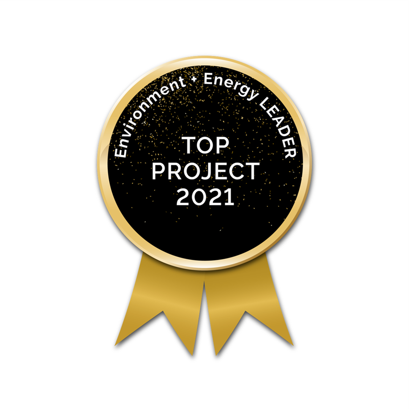 Environment and Energy Leader Top Project 2021 logo